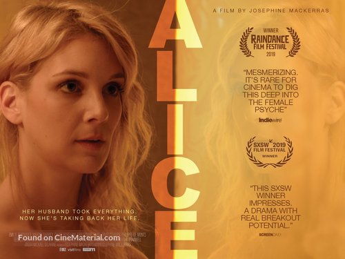Alice - British Movie Poster