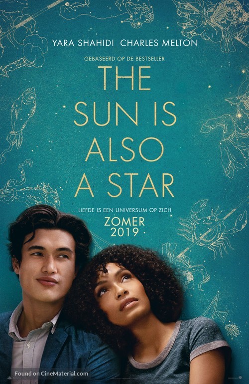 The Sun Is Also a Star - Belgian Movie Poster