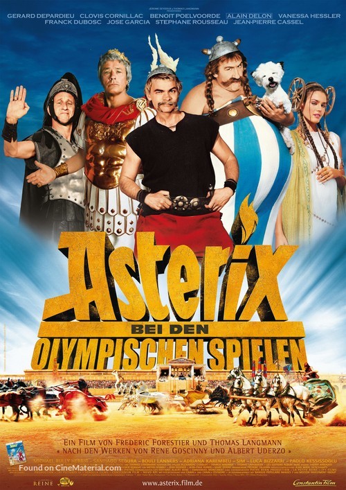 Ast&egrave;rix aux jeux olympiques - German Movie Poster