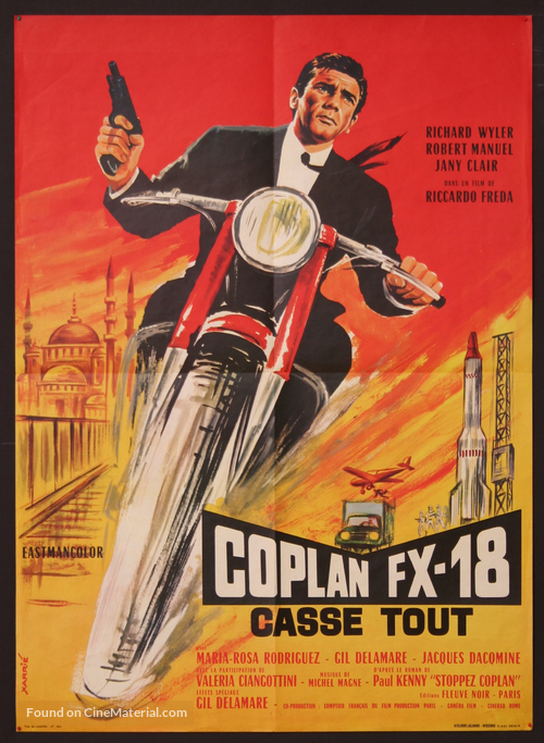 Coplan FX 18 casse tout - French Movie Poster