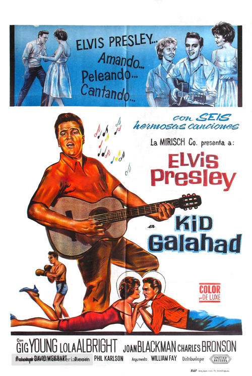 Kid Galahad - Argentinian Movie Poster