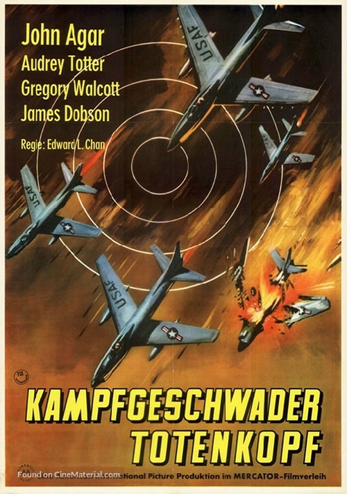 Jet Attack - German Movie Poster