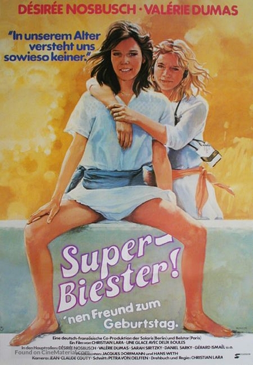 Une glace avec deux boules... - German Movie Poster