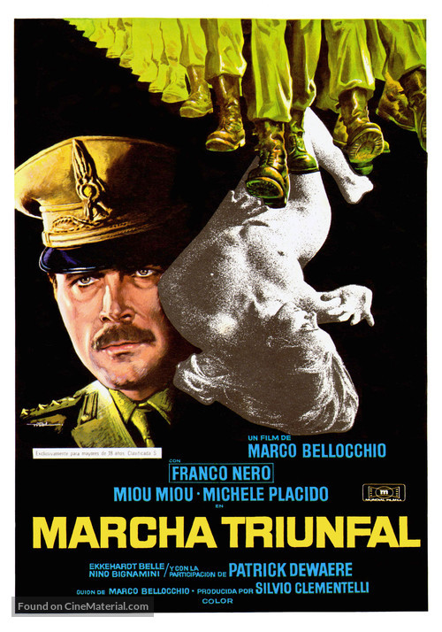 Marcia trionfale - Spanish Movie Poster