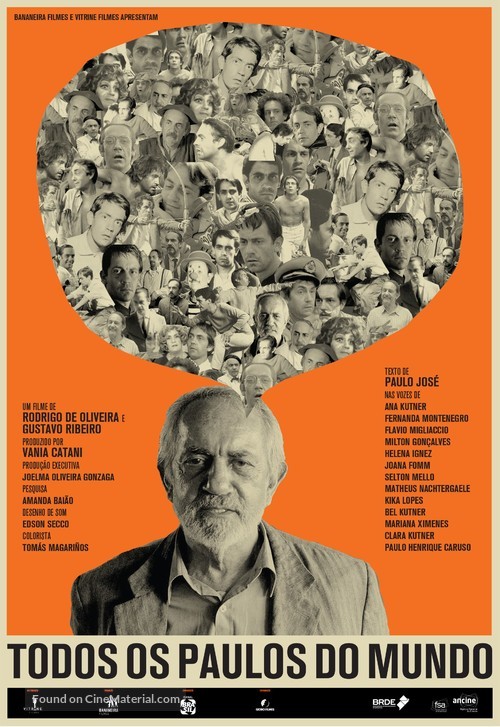 Todos os Paulos do Mundo - Brazilian Movie Poster