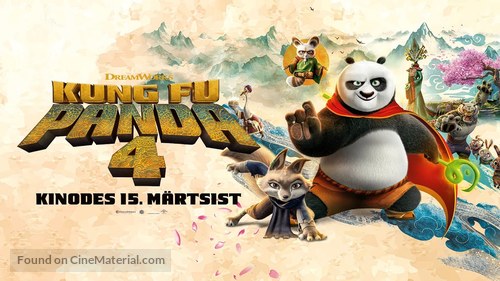 Kung Fu Panda 4 - Estonian Movie Poster