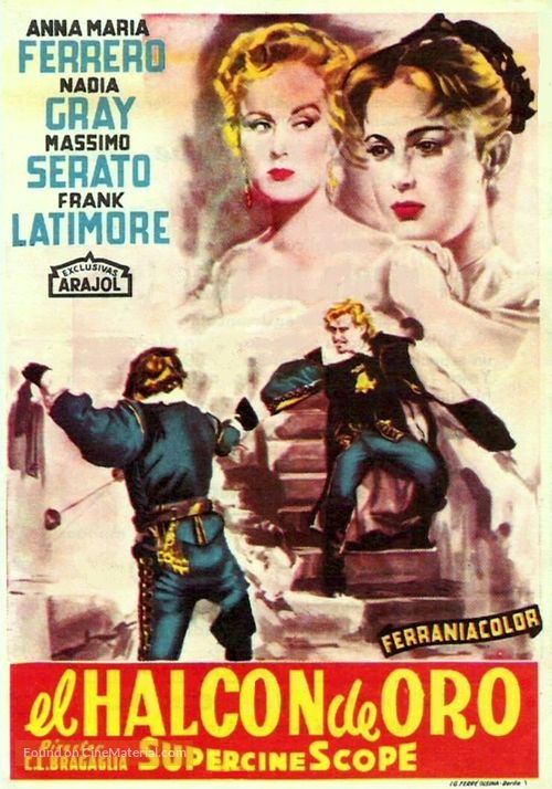 Il falco d&#039;oro - Spanish Movie Poster