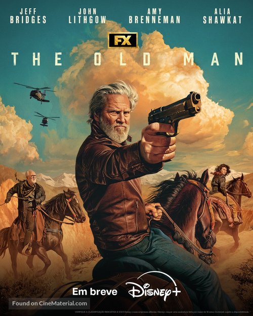 &quot;The Old Man&quot; - Brazilian Movie Poster