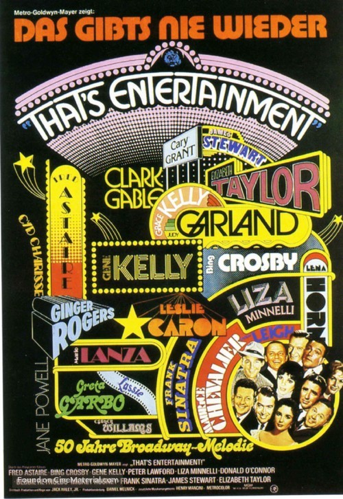 That's Entertainment! - German Movie Poster