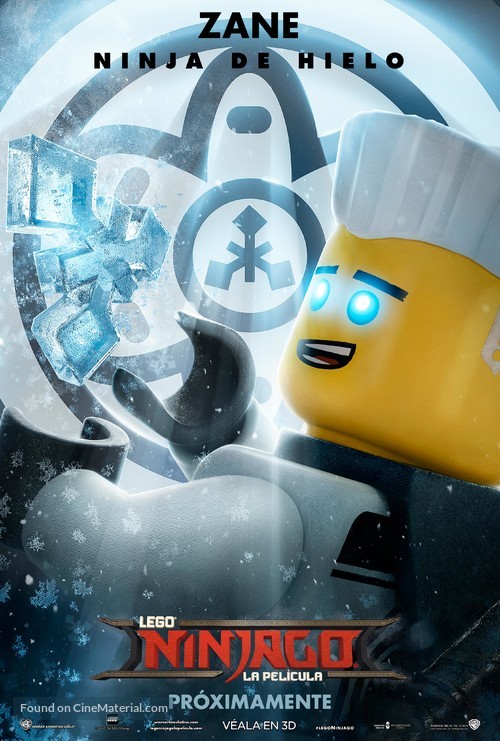 The Lego Ninjago Movie - Mexican Movie Poster