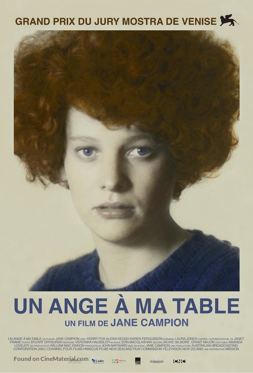 An Angel at My Table - French Re-release movie poster