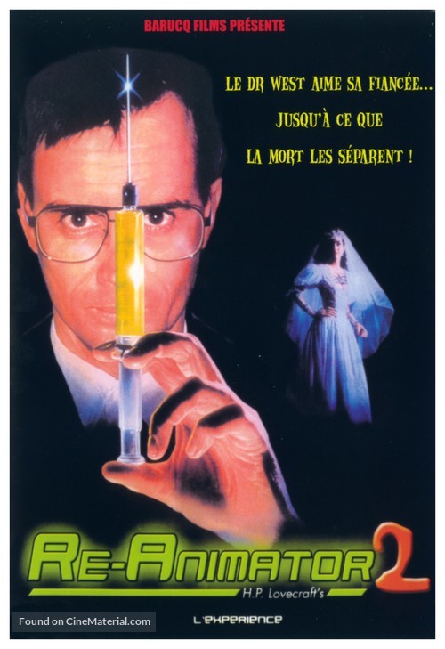 Bride of Re-Animator - French Movie Cover