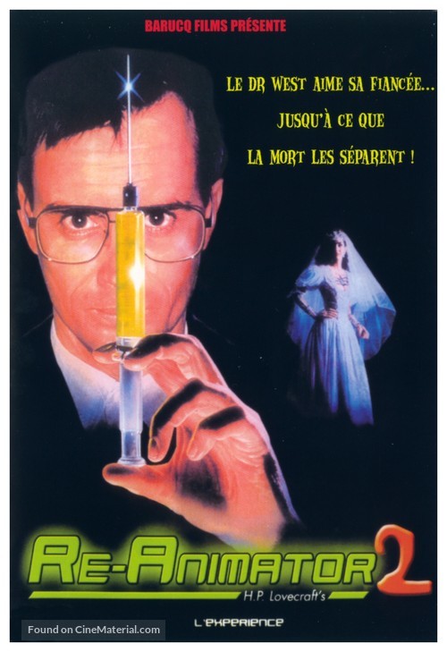 Bride of Re-Animator - French Movie Cover