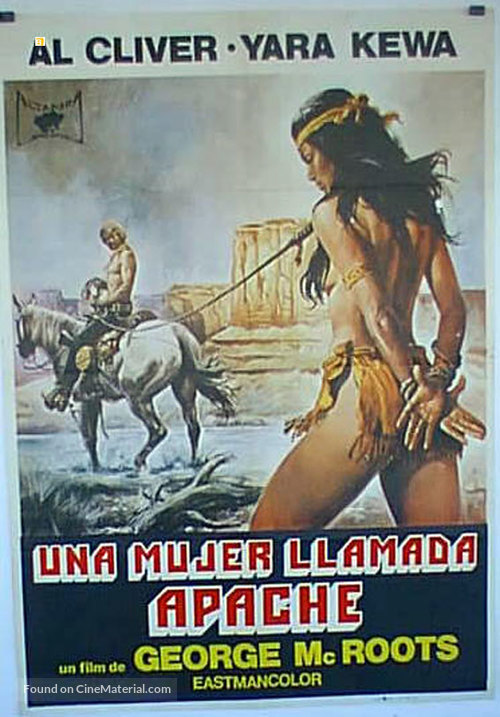 Una donna chiamata Apache - Spanish Movie Poster