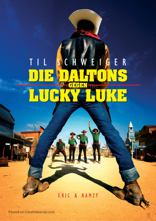 Les Dalton - Swiss Movie Poster