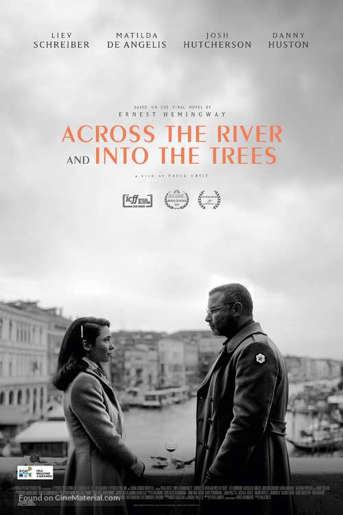Across the River and Into the Trees - British Movie Poster