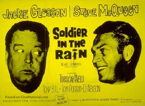 Soldier in the Rain - British Movie Poster