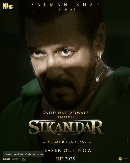 Sikandar - Indian Movie Poster