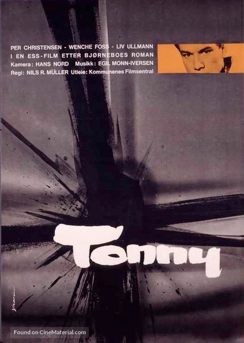 Tonny - Norwegian Movie Poster