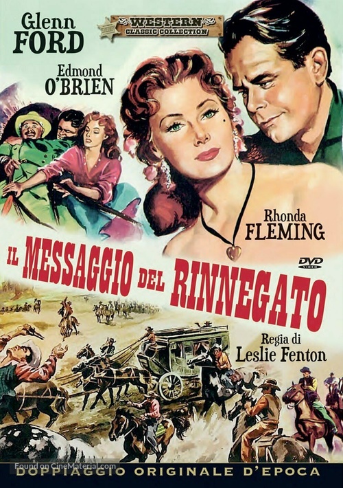 The Redhead and the Cowboy - Italian DVD movie cover