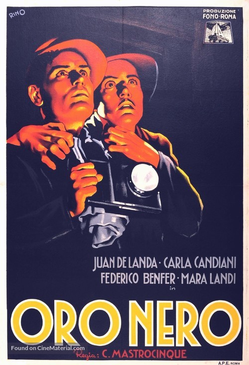 Oro nero - Italian Movie Poster