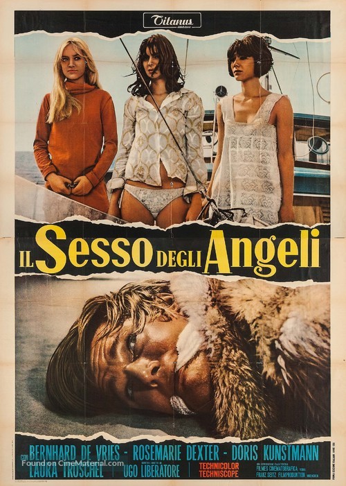 Sesso degli angeli, Il - Italian Movie Poster