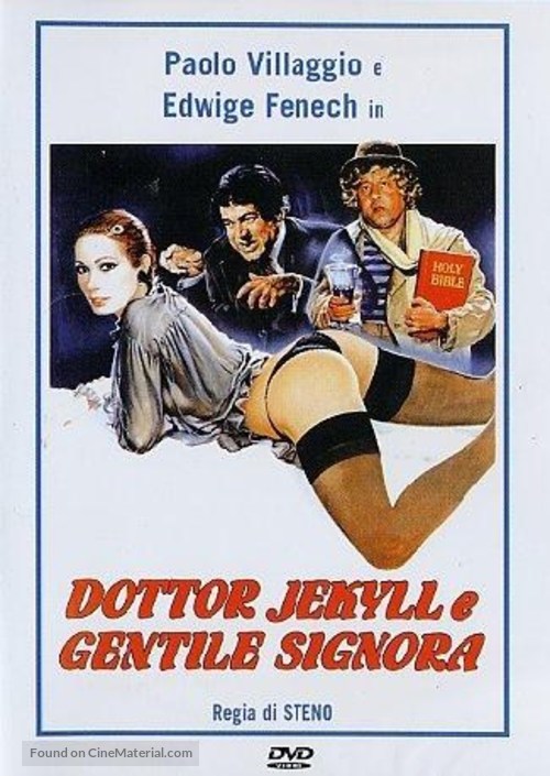 Dottor Jekyll e gentile signora - Italian DVD movie cover