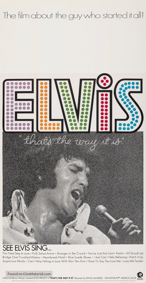 Elvis: That&#039;s the Way It Is - Movie Poster