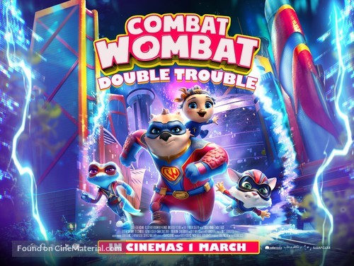 Combat Wombat: Back 2 Back - British Movie Poster