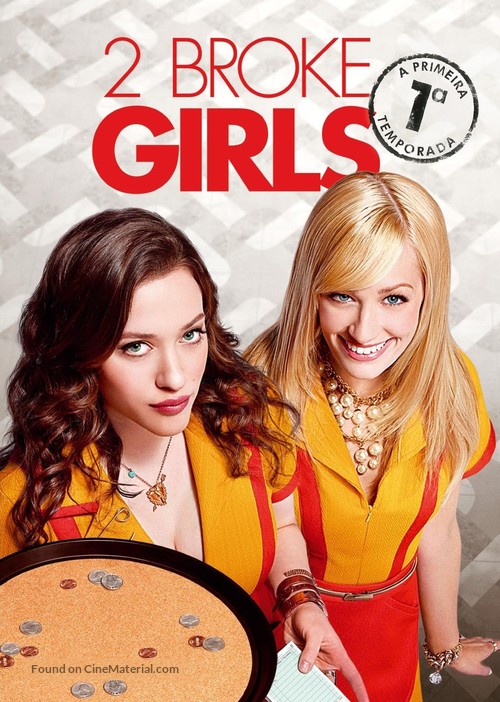 &quot;2 Broke Girls&quot; - Brazilian DVD movie cover