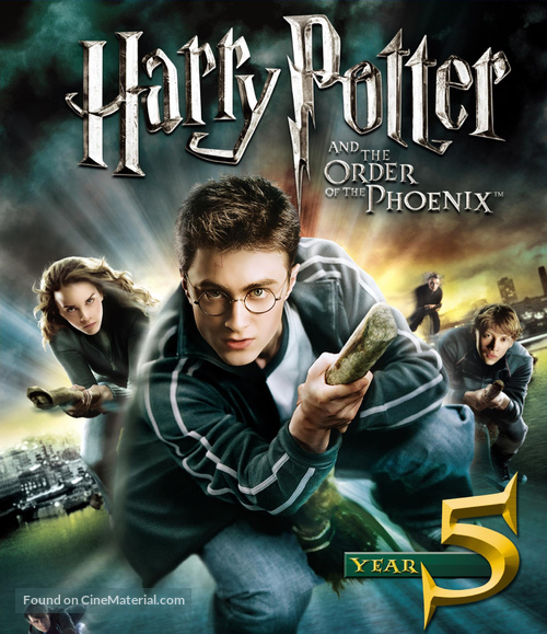 Harry Potter and the Order of the Phoenix - Japanese Blu-Ray movie cover