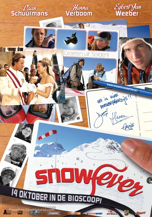 Snowfever - Dutch Movie Poster