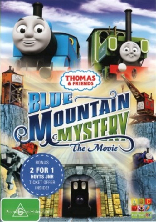 Thomas &amp; Friends: Blue Mountain Mystery - Australian DVD movie cover