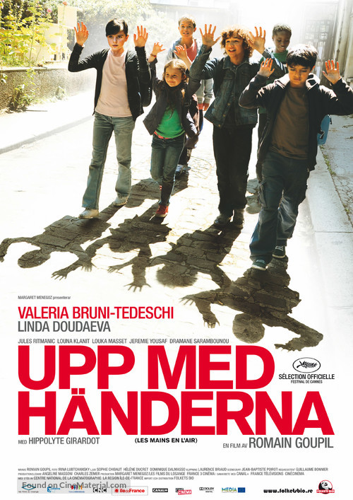 Les mains en l&#039;air - Swedish Movie Poster