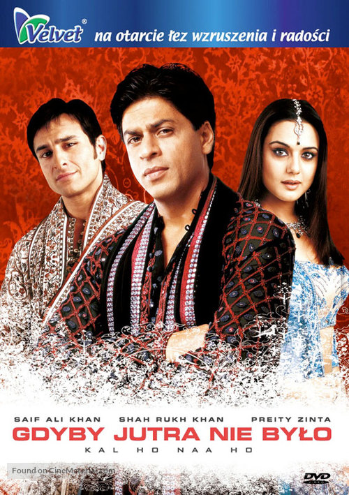 Kal Ho Naa Ho - Polish DVD movie cover