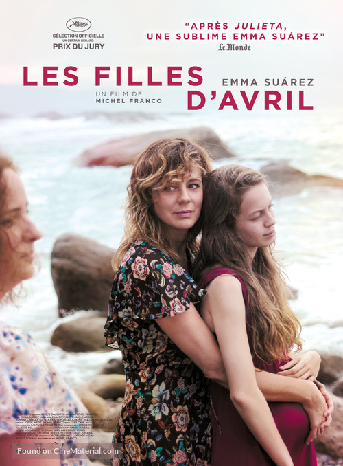 Las hijas de Abril - French Movie Poster