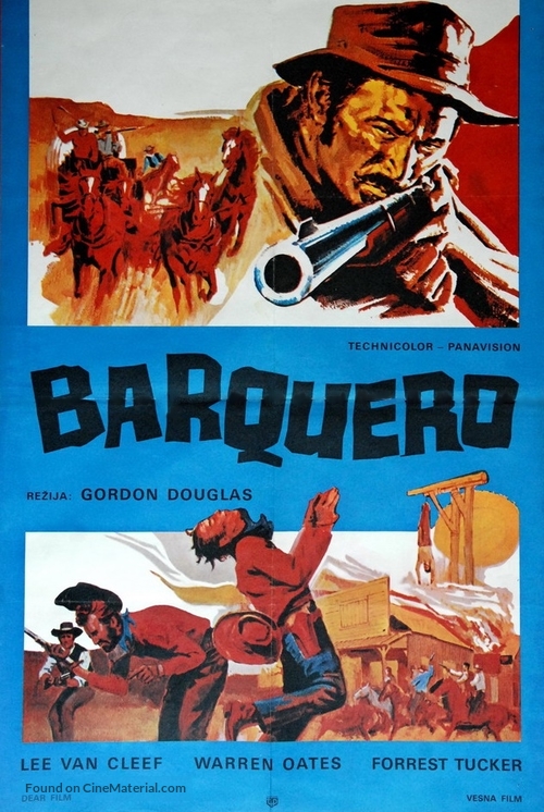 Barquero - Yugoslav Movie Poster