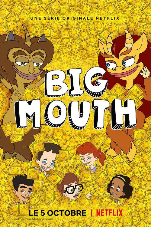 &quot;Big Mouth&quot; - French Movie Poster