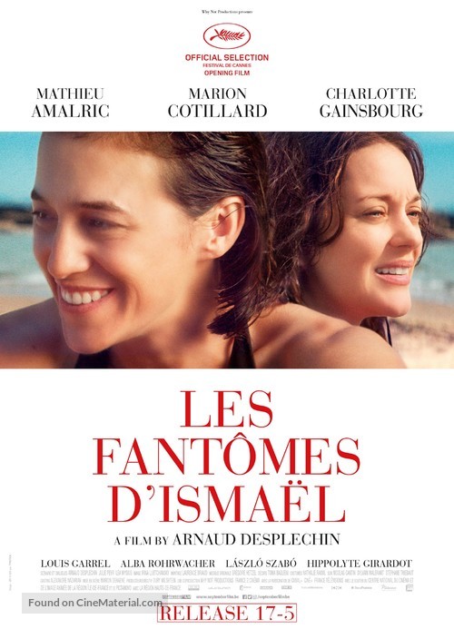 Les fant&ocirc;mes d&#039;Isma&euml;l - Belgian Movie Poster