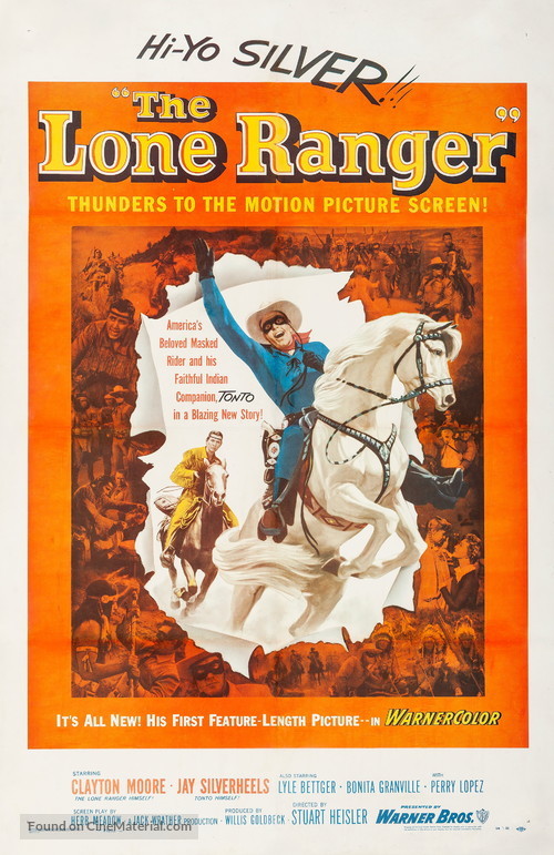 The Lone Ranger - Movie Poster