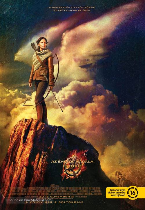 The Hunger Games: Catching Fire - Hungarian Movie Poster