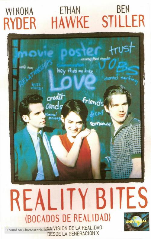 Reality Bites - Spanish VHS movie cover