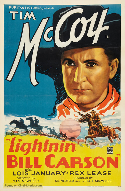 Lightnin&#039; Bill Carson - Movie Poster