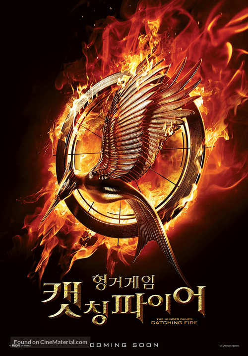 The Hunger Games: Catching Fire - South Korean Movie Poster