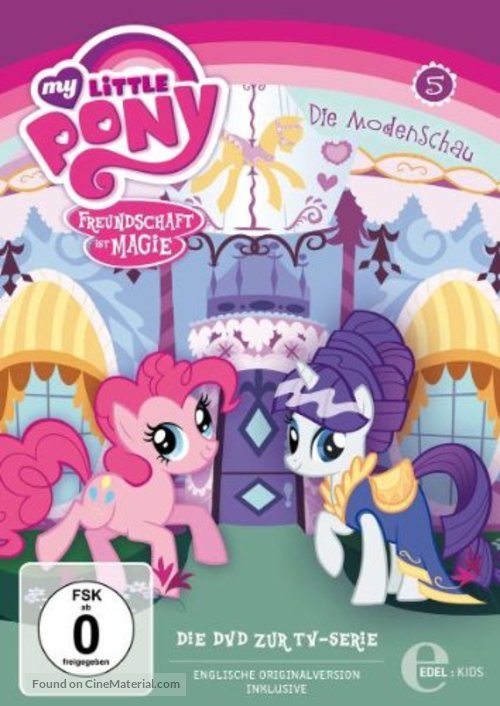 &quot;My Little Pony: Friendship Is Magic&quot; - German DVD movie cover