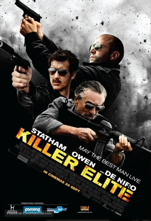 Killer Elite - Malaysian Movie Poster