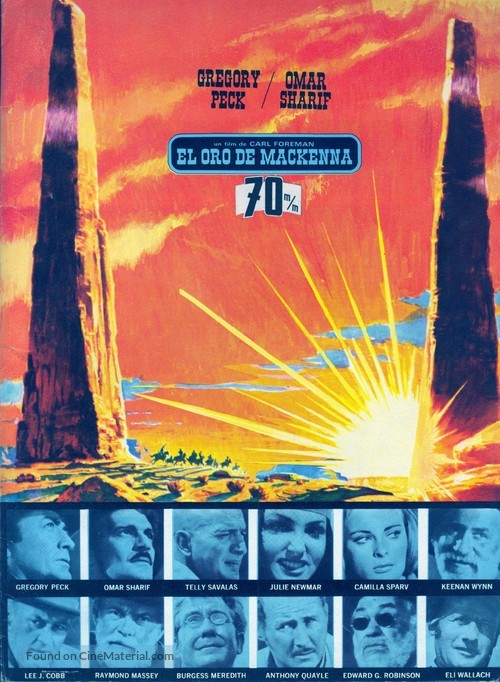 Mackenna&#039;s Gold - Spanish Movie Poster