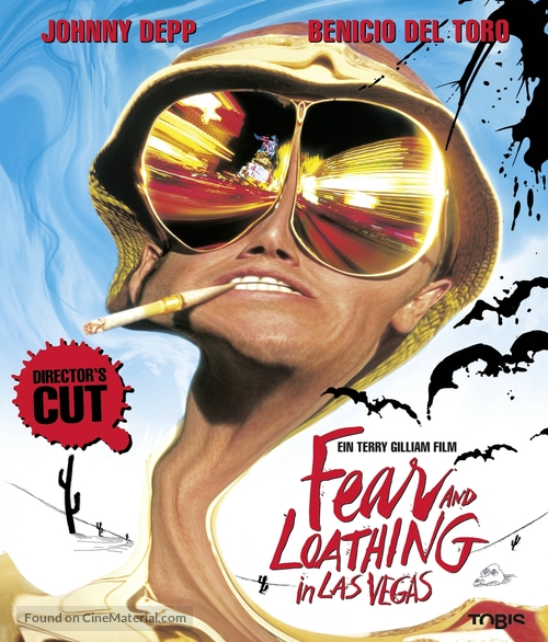 Fear And Loathing In Las Vegas - German Blu-Ray movie cover