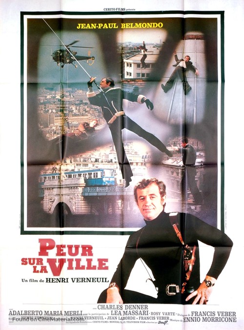 Peur sur la ville - French Movie Poster