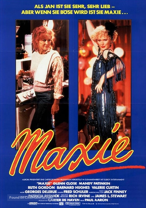 Maxie - German Movie Poster